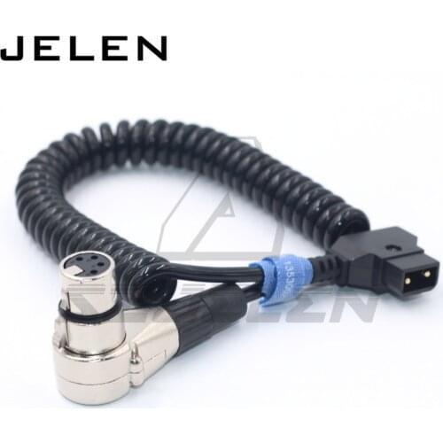 DTAP to XLR 4-pin Female Cable for Power Supply Battery Adapter