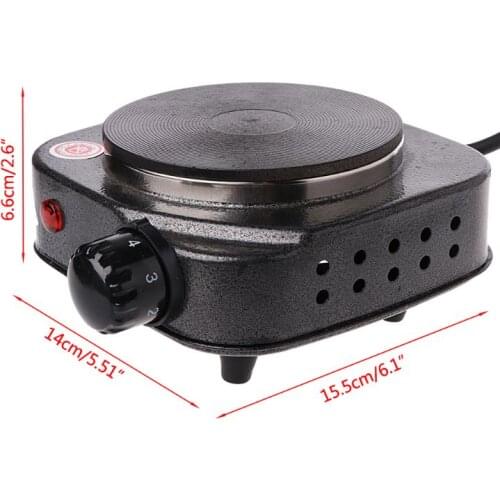 Mini Electric Stove Coffee Heater Plate 500W Multifunctional Home Appliance Kit A6HB