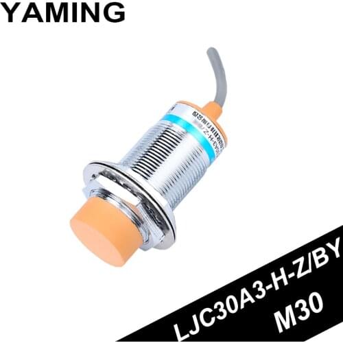 Capacitance Type Near Switch Sensor 24V36V Direct Three Line PNP Normally Open M30 LJC30A3-H-Z/BY Proximity Switch 20MM