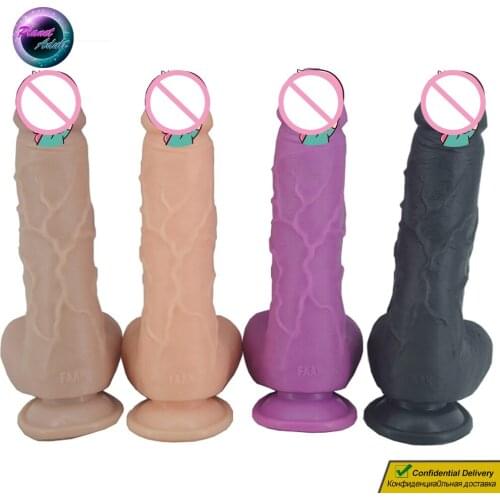 PVC Dildo Real Penis Anal Plug Masturbator Phallomimeter Vagina Pussy Prostate Anus Masturbation Sex Toys for Women Gay Men BDSM