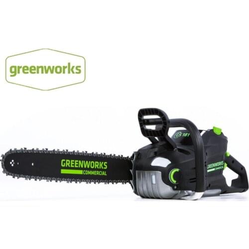 Greenworks 82V COMMERCIAL CHAINSAW Pro GS181 2500W 24m/s 18-Inch Cordless Chainsaw Low Noise Levels and Brushless Motor