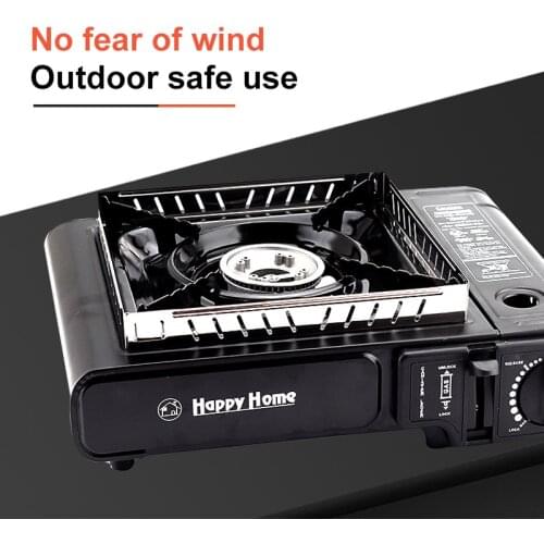 Picnic Cassette Gas Stoves Windbreak Safety Protection Concentrated Fire-saving Folding Screen Camp Cooking Supplies