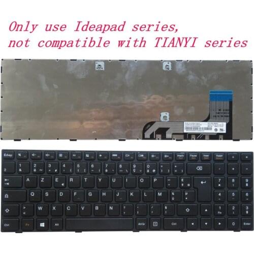 French laptop keyboard for Lenovo ideapad 100-15 100-15IBY 300-15 B50-10 FR language layout black keyboard Hot and New