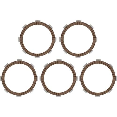 Pack of 5 Clutch Friction Plates Kit For Engine Pit Dirt Bike YX ZS YX140 YX150 YX160