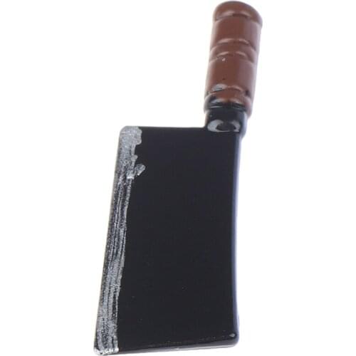 1pc 1:12 Mnini Metal Knife Kitchen Food Knife Cut Vegetables Kitchen Toy Doll House Miniature