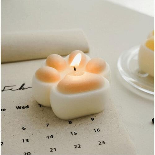 Cartoon Bear Paw Bear Claw Ice Cube Mold Chocolate Fondant Pudding Mousse Cake Bread Baking Epoxy Gypsum Candle Silicone Mold