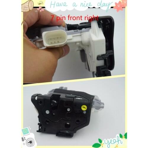 OE 8J1837016A 3C1837016A FRONT RIGHT CENTRAL DOOR LOCK LATCH ACTUATOR 3C1837016B FOR VW PASSAT B6 SKODA SUPERB A4 A5 Q5 Q7 TT