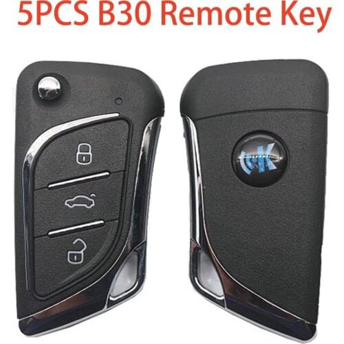 OkeyTech Best Price 5PCS KEYDIY B30 For KD900+ URG200 KD-X2 MINI KD Key Programmer KEYDIY B Series 3 Button Car Key Remote KD