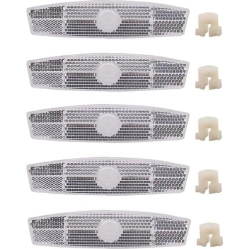 10pcs/set Bike Bicycle Spoke Reflector Safety Warning Light Safety Wheel Rim Reflective Lamp Mount Vintage Clip Tube Reflector