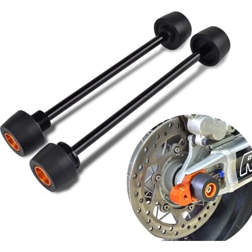 Front Rear Axle Slider Fork Wheel Crash Pads For KTM 790 950 990 1090 1190 1290 ADV Adventure Super Duke Supermoto RC8 R SMR SMT