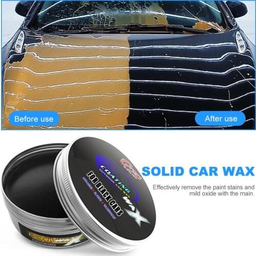 200g Car Black Wax Polishing Paste Wax Care Maintenance CoatingCar Crystal Hard Wax Paint Waterproof Scratch Repair Agent Paint