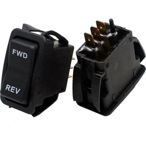 SPST 3PIN (ON)-OFF20A 12VDC Momentray Marine Switch Auto Truck Boat Waterproof Club Car Golf Cart Front and Rear Gear Switch