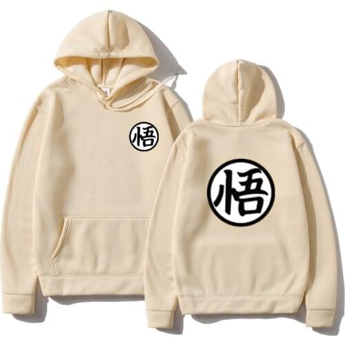 New Japanese Anime Men Woman Hooded Sweatshirt Multiple Colour Cute Cartoon Goku Print Harajuku Hoodie Sweatshirt Poleron Hombre