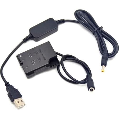 Power Bank 5V USB cable adapter + EP-5A ENEL14 EN-EL14 fake battery for Nikon P7800 P7100 D5500 D5600 D3300 D3400 D5100 D3200 D3