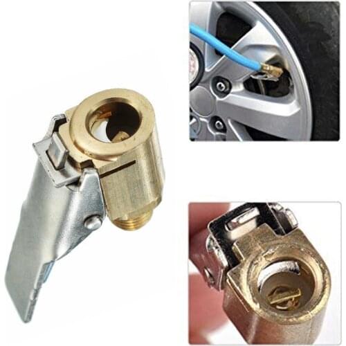 1pcs Car Tire Inflatable Valve Air Pump Connector Automobile Air Pump Accessories Parts Quick Valve Car Change-over Head Ty X2T7