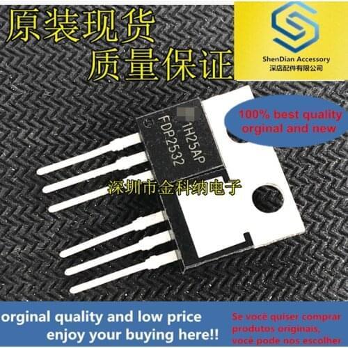 10pcs only orginal new FDP2532 150V79A electric vehicle controller triode NPN channel