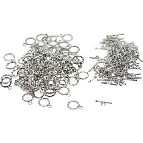 100x OT Toggle Clasps Jewelry Making Findings Bracelets Connector End Clasp