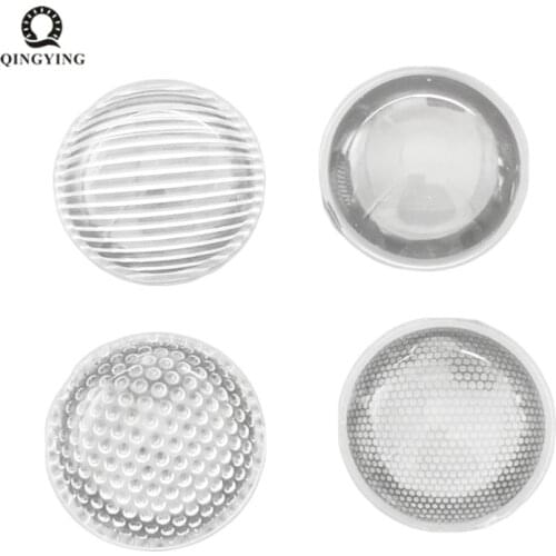 23mm*8mm Optical PMMA LED Lens Plano Convex 60 Degree Acrylic Condenser Lenses For Spot Light Flashlight DIY