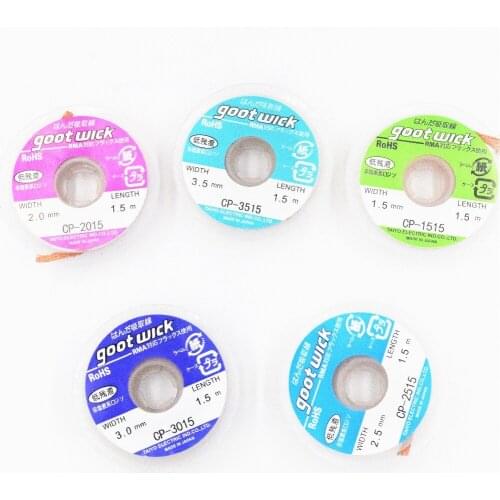 5x Desoldering Wire BGA Tools Goot Wick Soldering Accessory Braid For Iron Electronic PCB Repair