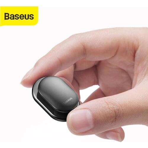 Baseus 4pcs Car Phone Holder Strong Suction Cup USB Cables Holder Wall Hangers Wall Storage Holder for Vehicle Home Organizer