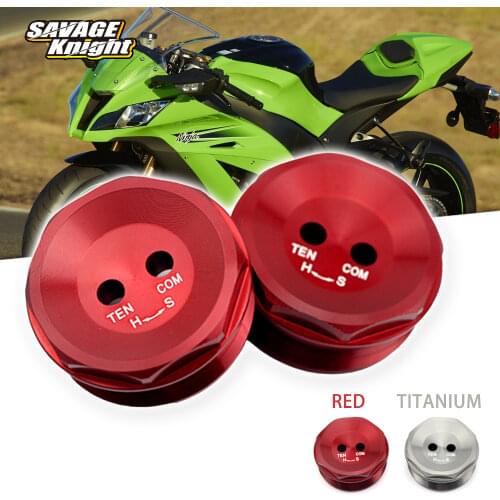 Fork Bolts Cap For KAWASAKI ZX-10R ZX10R NINJA 2011 2012 2013 2014 2015 Motocycle Accessories Decorative Cover