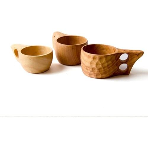 USB Office Coffee Cup Natural Jujube Wood Tea Cup With Handgrip Milk Travel Wine Beer Cups For Home Bar Kitchen Gadgets