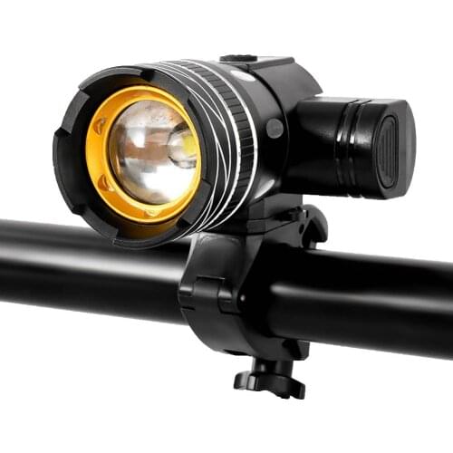 USB Rechargeable Waterproof Bike LED Front Light Flashlight Safety Cycling Lamp LED Front Light Flashlight Safety Cycling Lamp