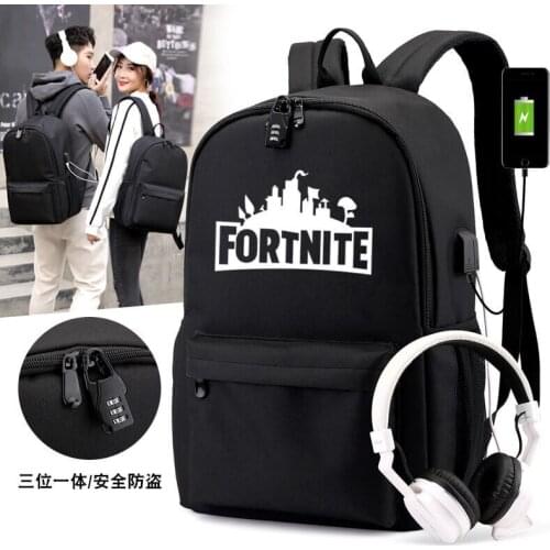 Hot FORTNITE Women Backpacks for Teenage Girls Back Pack Female Schoolbag Backpacks for men School Bags mochila