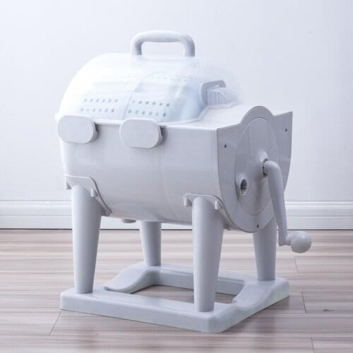 Hand drum washing machine dehydrator Do not manually wash and dry the student dormitory