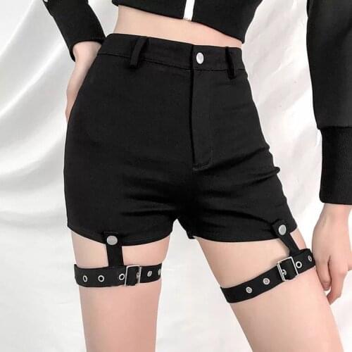 Kpop Seo Yea Ji IU Lee Ji Eun Black Slim high waist shorts women 2021 korean streetwear sexy casual shorts female summer clothes