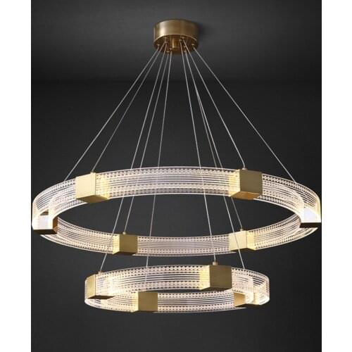 Modern Acrylic Led Chandeliers Lighting Living Dining Room Led Pendant Chandelier Lights Bedroom Led Hanging Lamp Light Fixtures