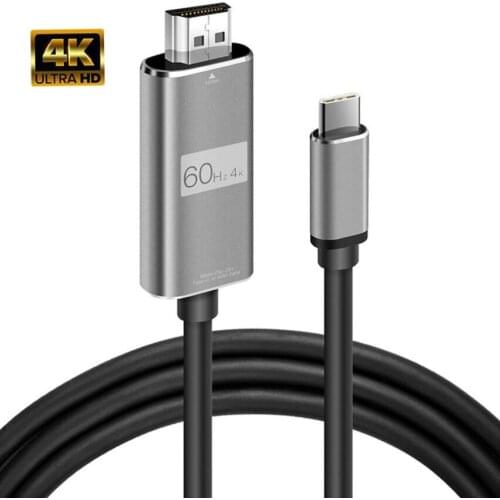 USB Type C to HDMI 4K UHD Cable, Benfei USB 3.1Type C to HDMI Adapter Male to Male Gold-Plated Cord