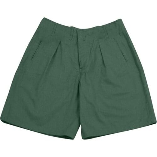 GUHB-006 WWII German Summer reed green short pants