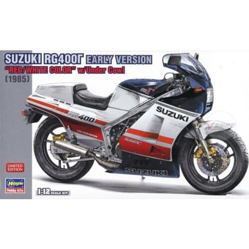 1/12 Hasegawa Plastic Assembly Car Model Toy Suzuki RG400 Early Model Motorcycle Static Model DIY Assembly Kit #21732
