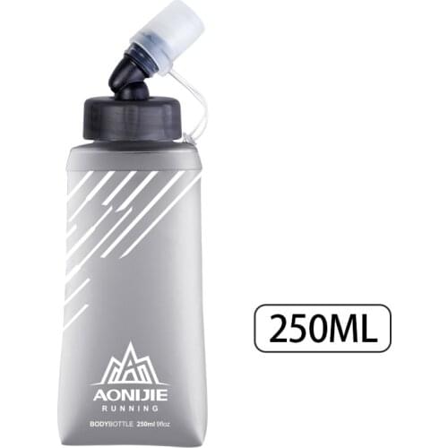 AONIJIE Outdoor Soft Flask BPA Free Water Bottle Hydration Bottles For Camping Trail Running Hiking Marathon Jogging SD21