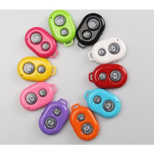 Bluetooth Wireless Shutter Remote Control Mobile Phone Single Selfie Stick Shutter Automatic Remote Control for IOS Android