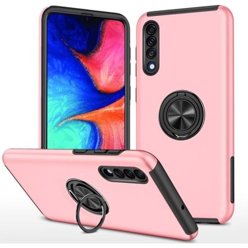 Phone Case For Samsung A10S A20S A20 A30S A50S A11 M11 A21S A01 Core A12 A01 M51 A02S M02 Armor Anti-fall Car Holder Ring Cover
