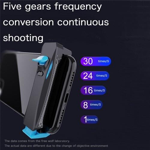 PUBG Mobile F11 Shooter Button Firestick Trigger Gamepad Joystick Controller Capacitive Button Trigger for iOS Android Phone