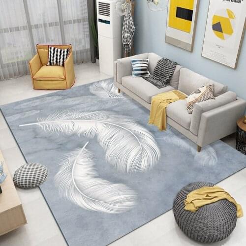 Ins Style Nordic Carpet Living Room Modern Simple Disposable Coffee Table Mat Light Luxury Home Bedroom Bedside Blanket