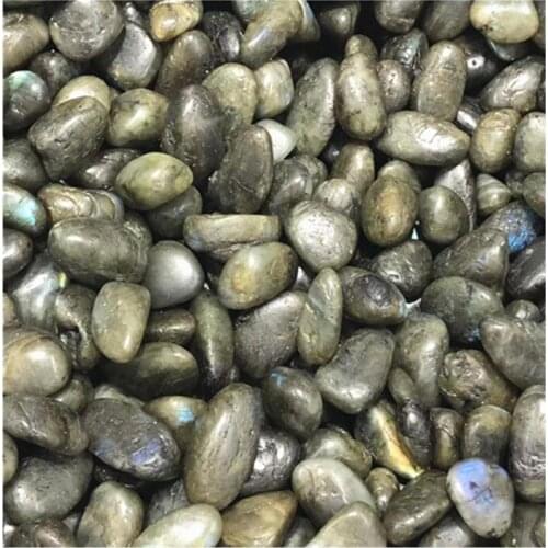 Labradorite Tumbled Stones Crystals Natural Polished Gemstone For Decoration