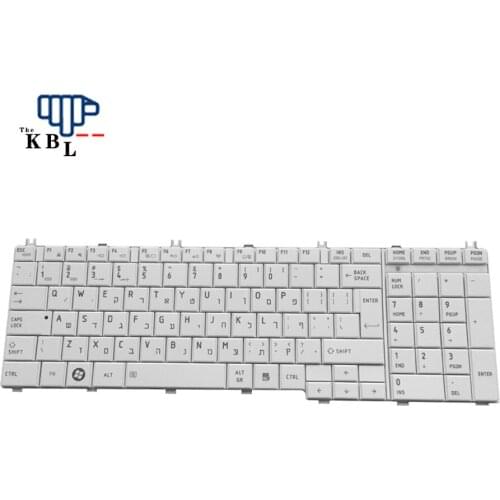 New for TOSHIBA Satellite C650 L650 L670 L675 L675D HB HE Keyboard Hebrew מקלדת