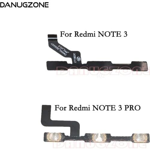 Power Button Switch Volume Button Mute On / Off Flex Cable For Xiaomi Redmi Note 3 / Redmi Note 3 Pro SE Global