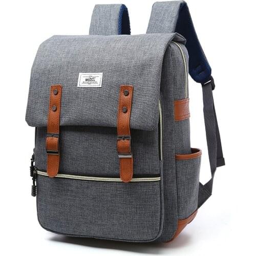 Fashion Solid Nylon Laptop Backpack Teenager Girls Women Outdoor Casual Travel Shoulder Bag Student School College Bags Knapsack
