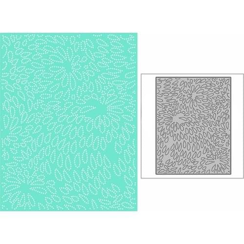 New Spotted Water Droplets Plate Craft Embossing Mold 2021 Metal Cutting Dies for DIY Decorative Scrapbooking Album Card Making