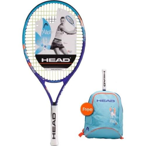 Original HEAD Children Tennis Racket 21/23/25 Inches Free With Bag Carbon Aluminum Alloy Teenager Training & Match Racket