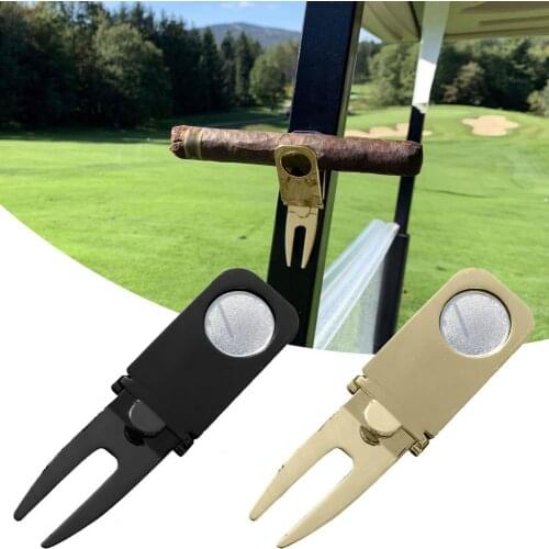 Portable magnetic shelf, lawn repair tools, metal golf markers, golf club tools, item holders, turf tools, Golf accessories