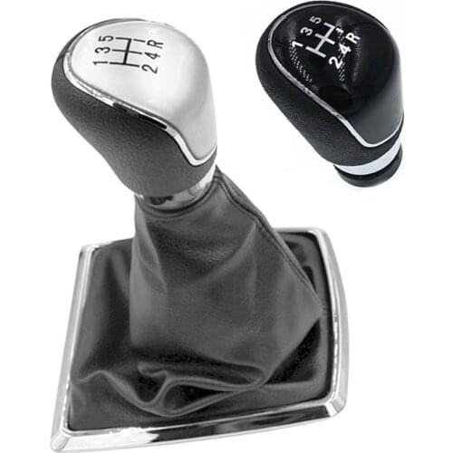 5 Speed Gear Shift Knob Manual Stick Lever Gaiter For Ford Focus 2 MK2 FL MK3 MK4 MK7 MONDEO GALAXY FIESTA C-Max S-Max I II Kuga
