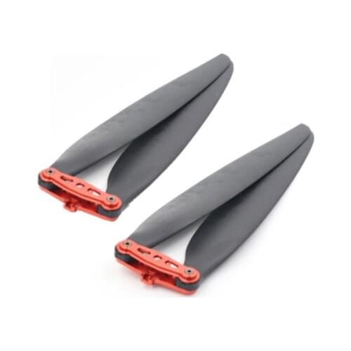 DIY24 * 8.5 inch nylon hybrid carbon folding propeller CW CCW agricultural drone power system propeller pair