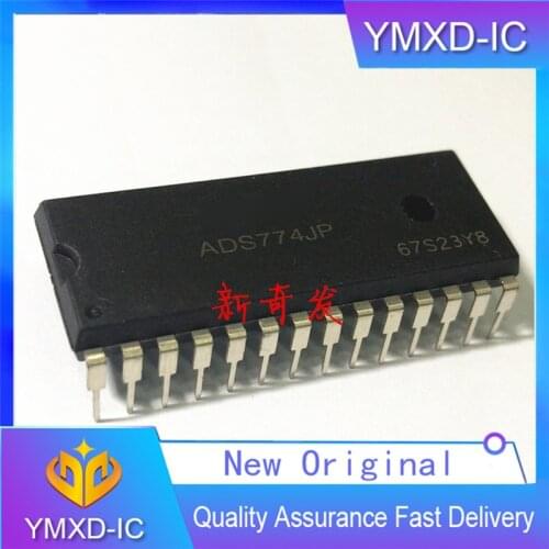 1Pcs/Lot New Original Imported Direct Plug Ads774jp Dip-28 Analog-to-Digital Converter Chip Original Authentic Spot