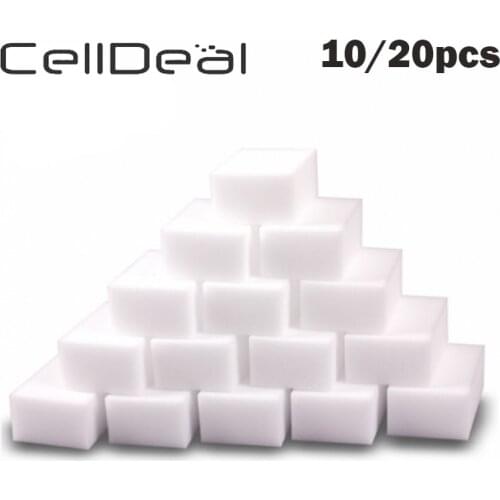 10/20pcs Magic Sponge Eraser Melamine Kitchen Cleaner Sponge Home Eco-Friendly Cleaning Sponge for Dish Wash Bathroom Shoes Tool